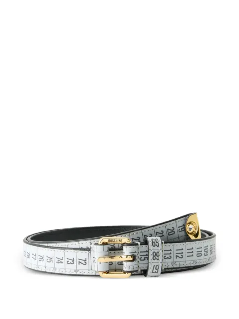 Moschino Tailor tape-measure belt