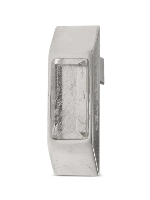 Rick Owens crystal beveled earrings