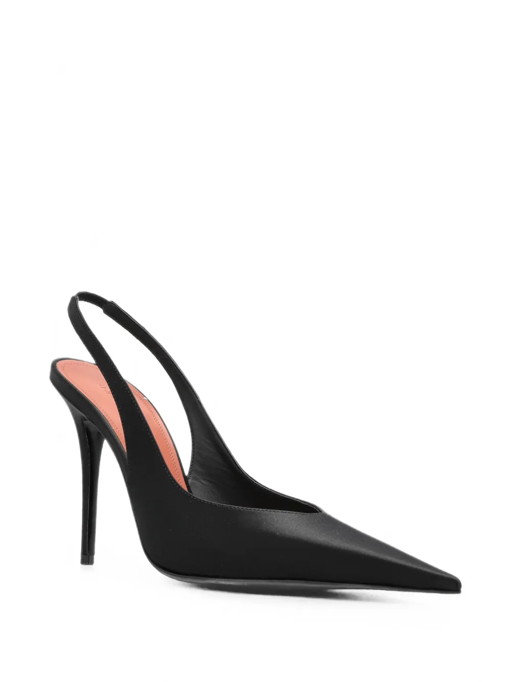 Amina Muaddi Anok slingback pumps Zwart