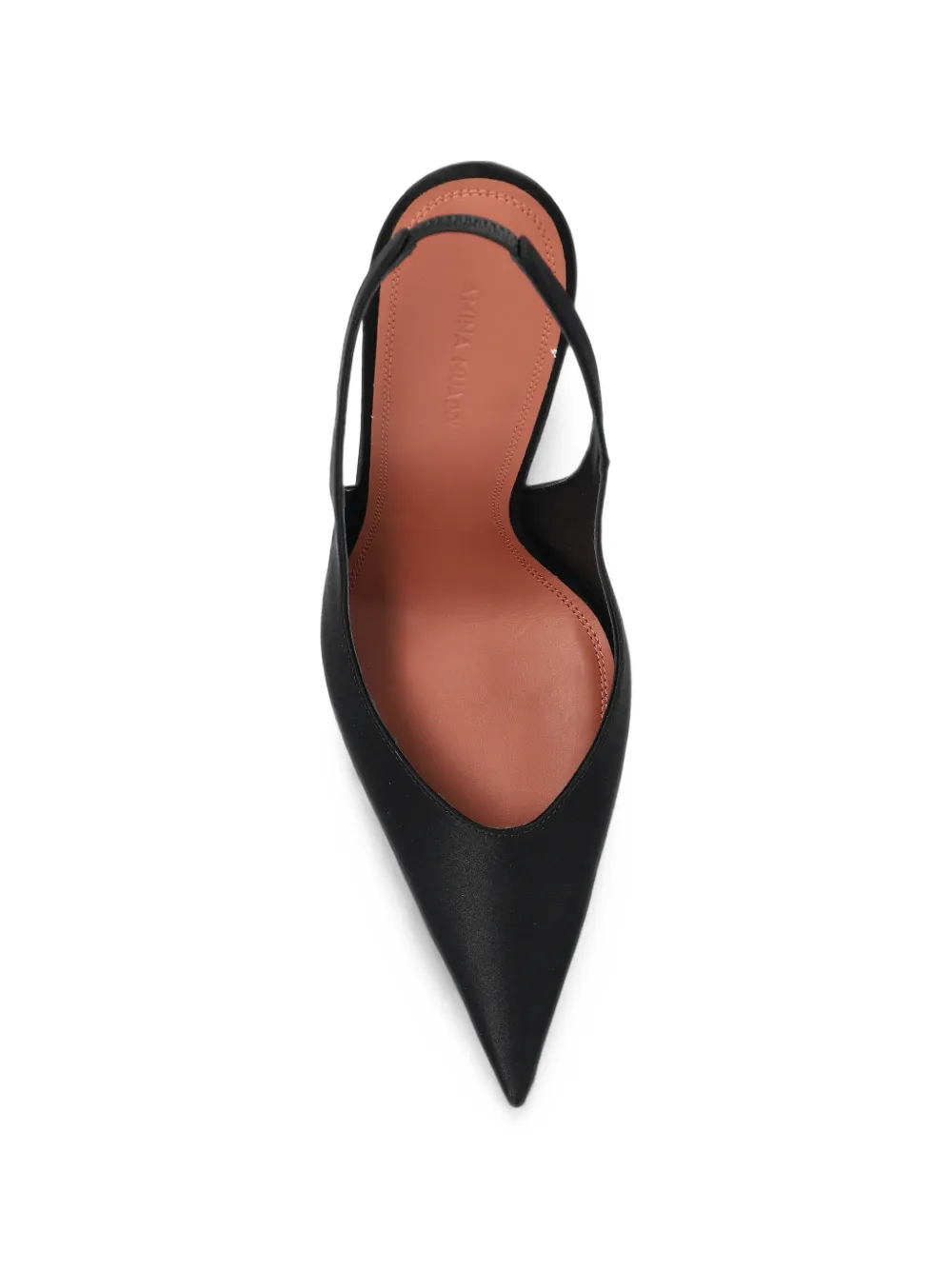 Amina Muaddi Anok slingback pumps Zwart