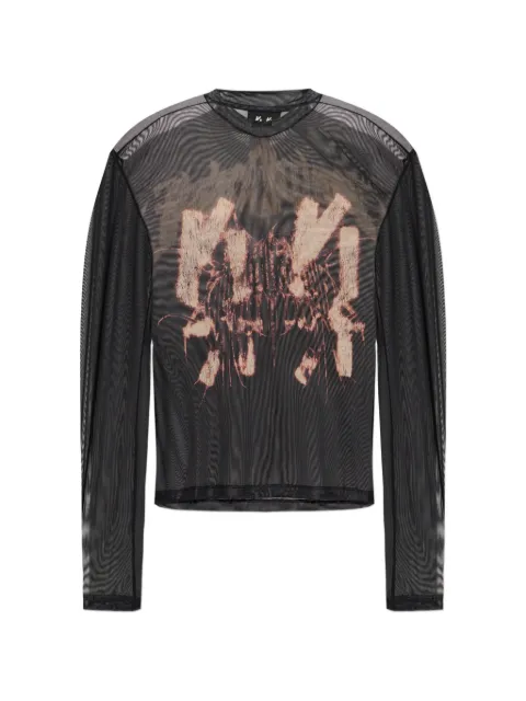 44 LABEL GROUP graphic-print long-sleeve T-shirt