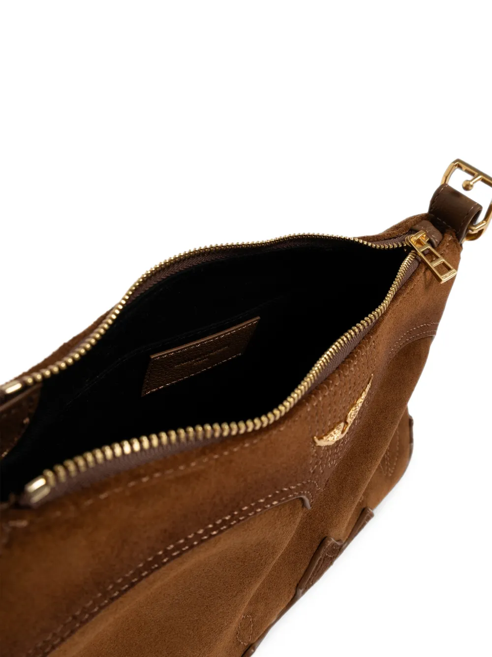 Zadig&Voltaire Jim Western mini-tas Bruin