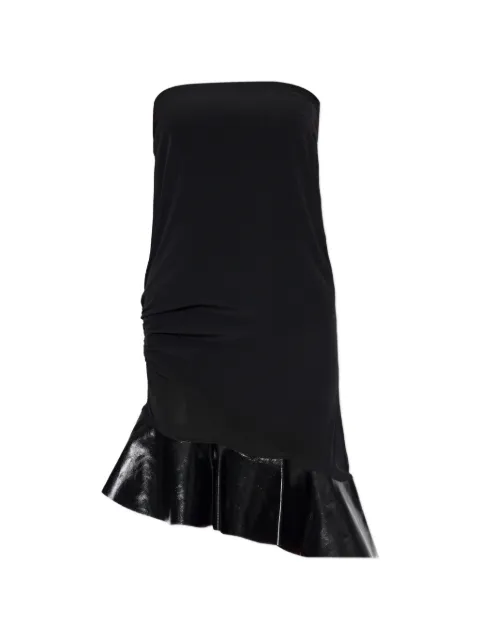 IRO Florence ruffled strapless mini dress