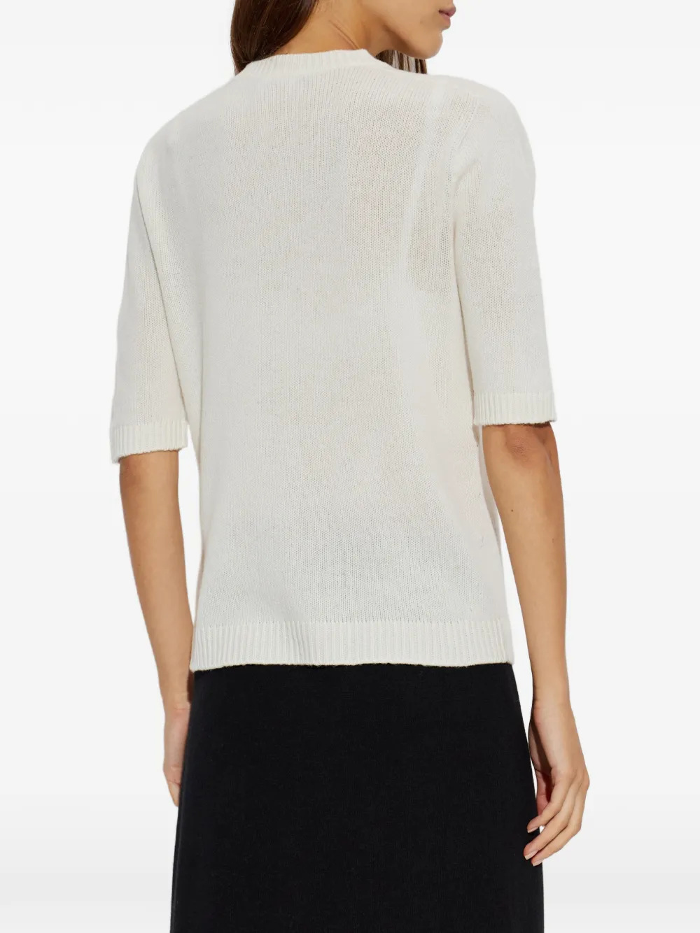 Fabiana Filippi Kasjmier T-shirt Wit