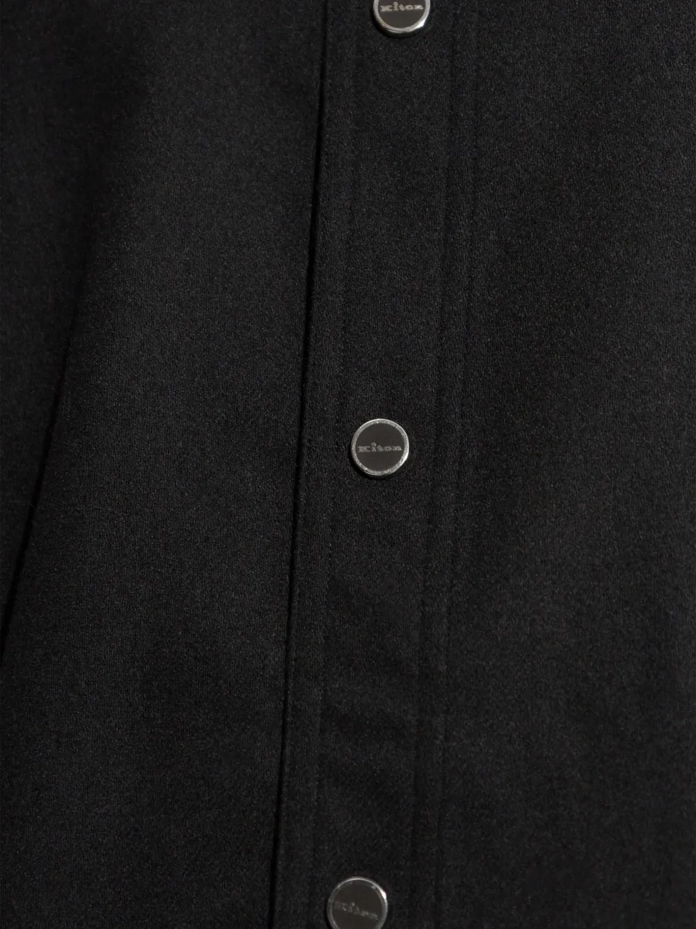 Kiton Overhemd met capuchon Zwart