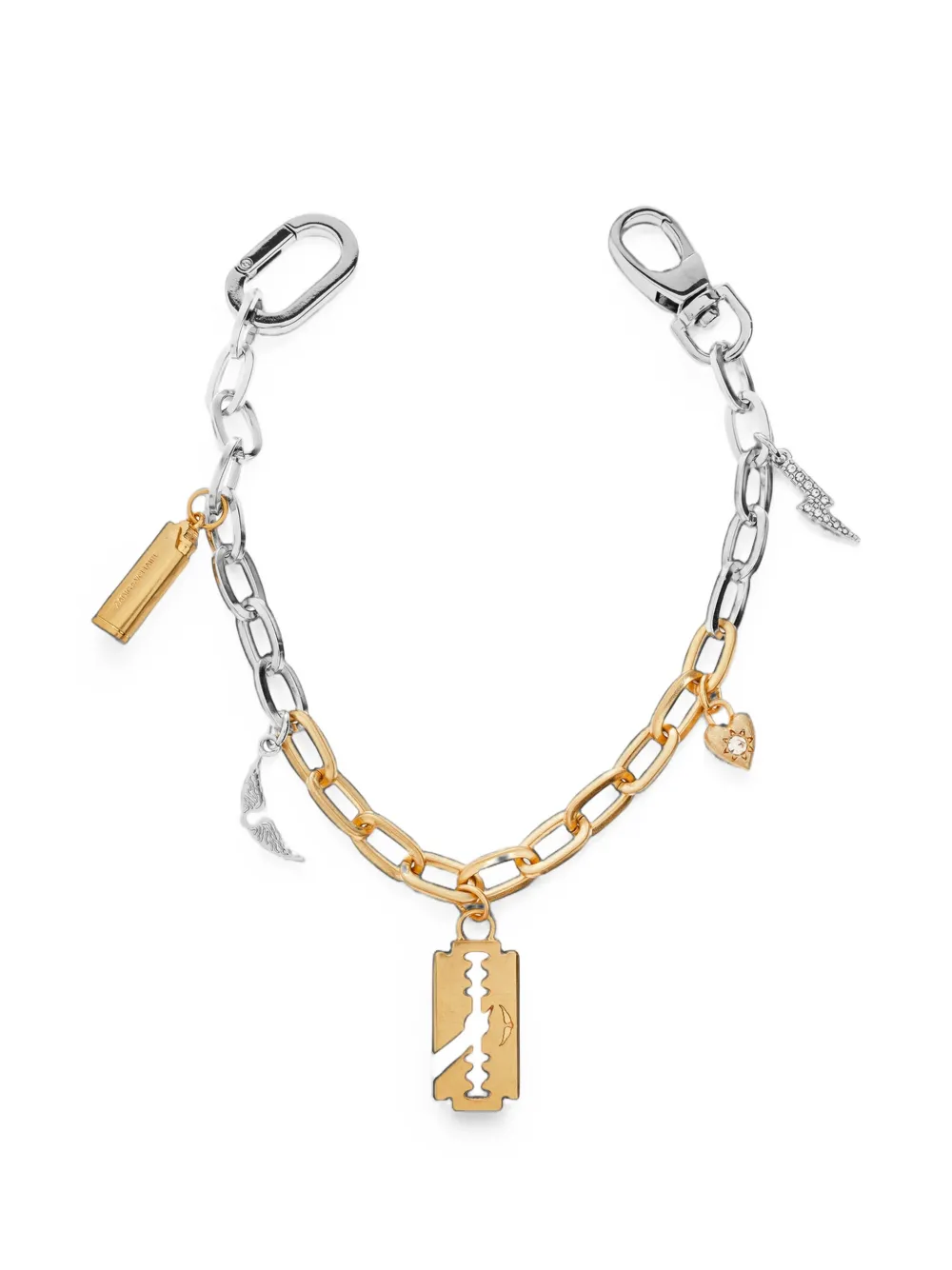 Zadig&Voltaire charm-embellished chain bag strap · OS