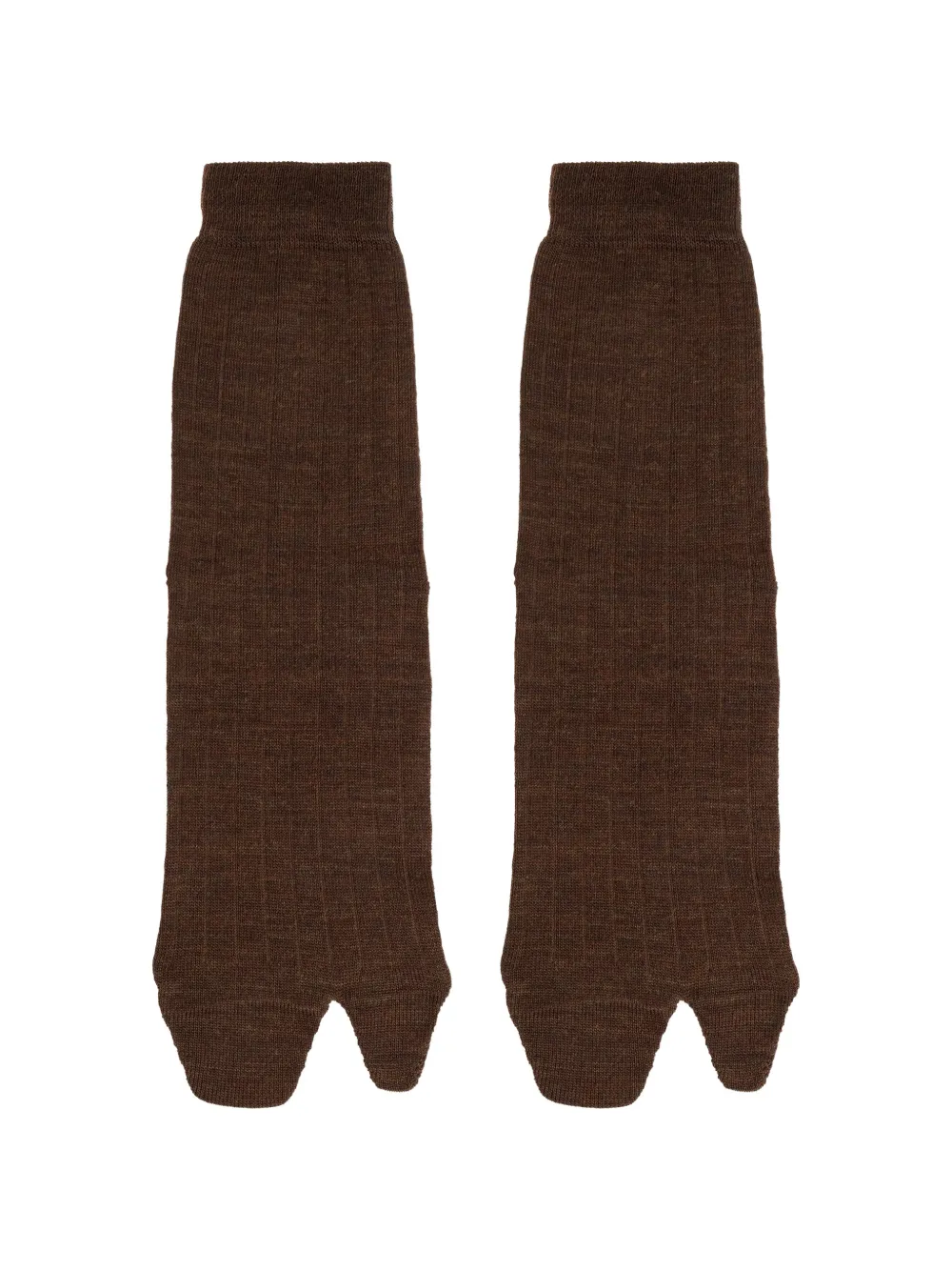 Maison Margiela Tabi sokken Bruin