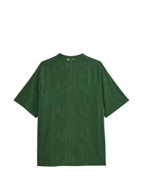Adidas x Arte Antwerp logo-print Jacquard T-shirt | Green