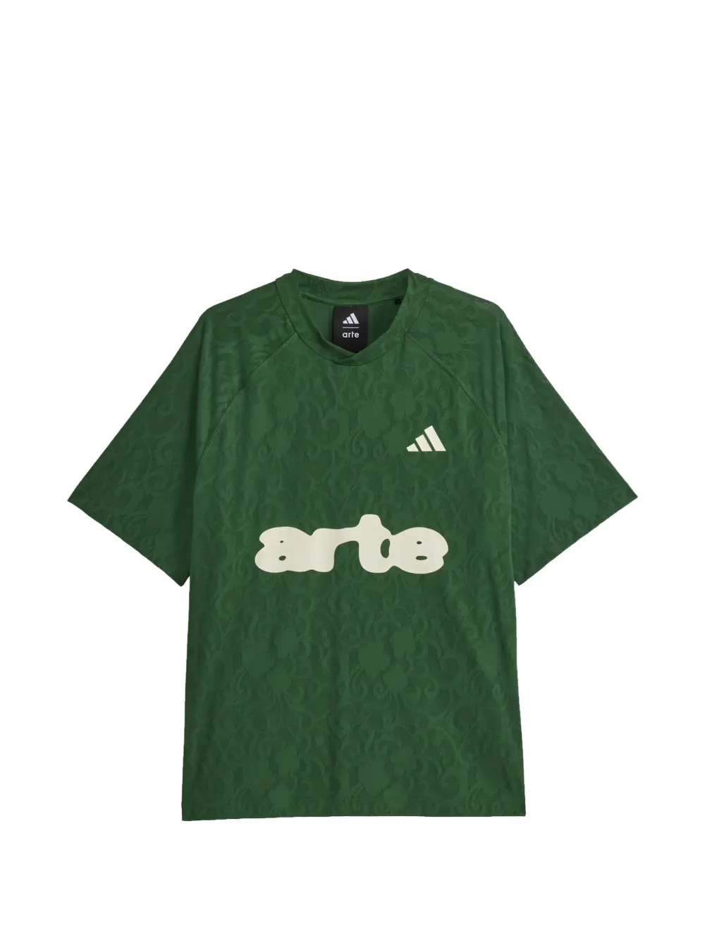adidas x Arte Antwerp logo-print jacquard T-shirt Groen