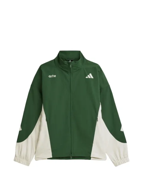 adidas x Arte Antwerp logo-embroidered full-zip sweatshirt