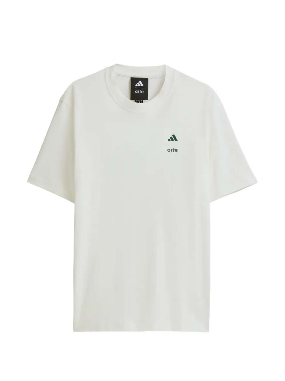 adidas x Arte Antwerp graphic-print logo-embroidered T-shirt Wit