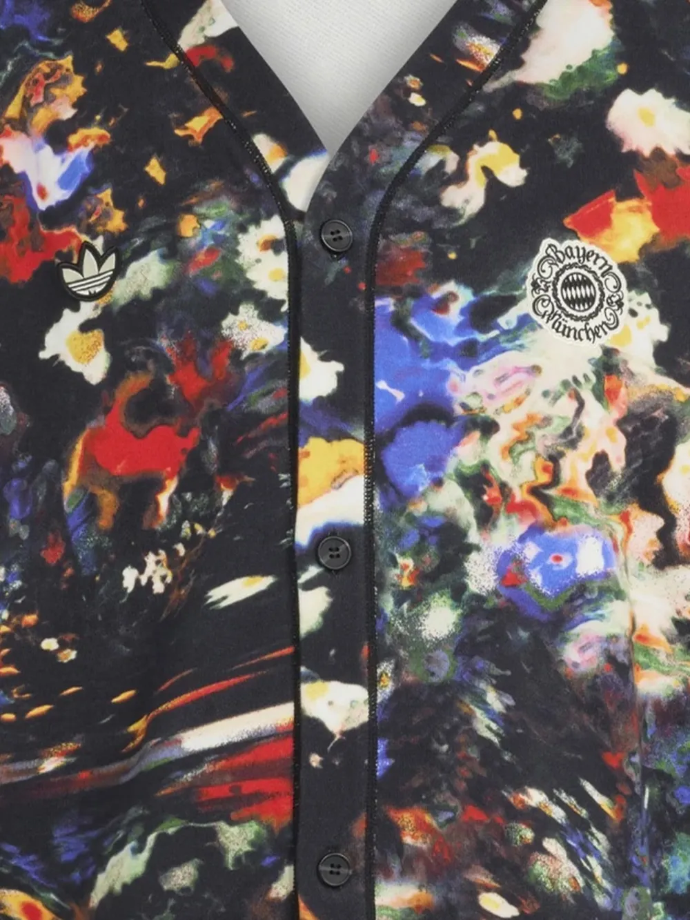 adidas Bayern Munich button-up cardigan Zwart