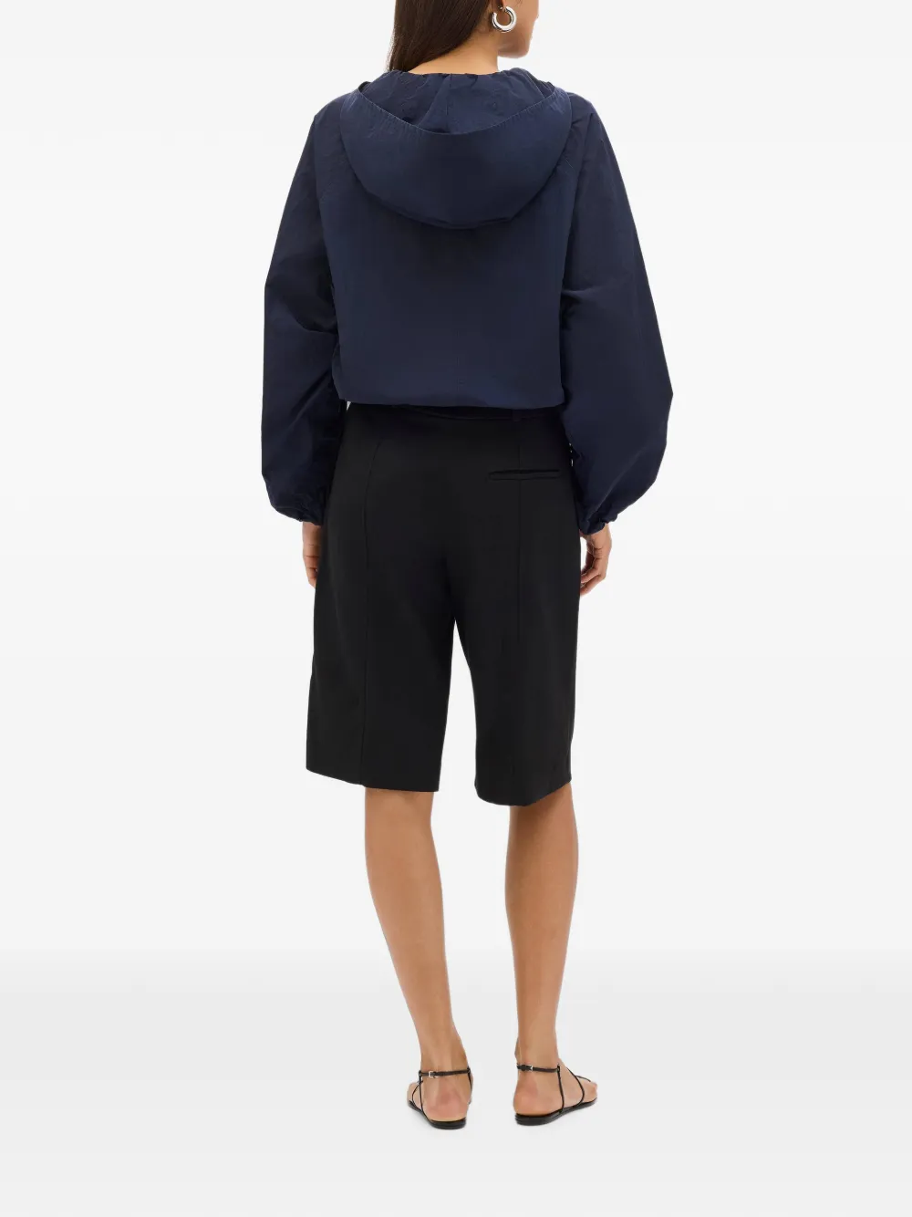 Another Tomorrow Jack met capuchon Blauw