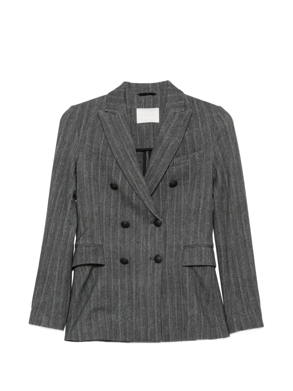 Circolo 1901 pinstripe-patten double-breasted blazer