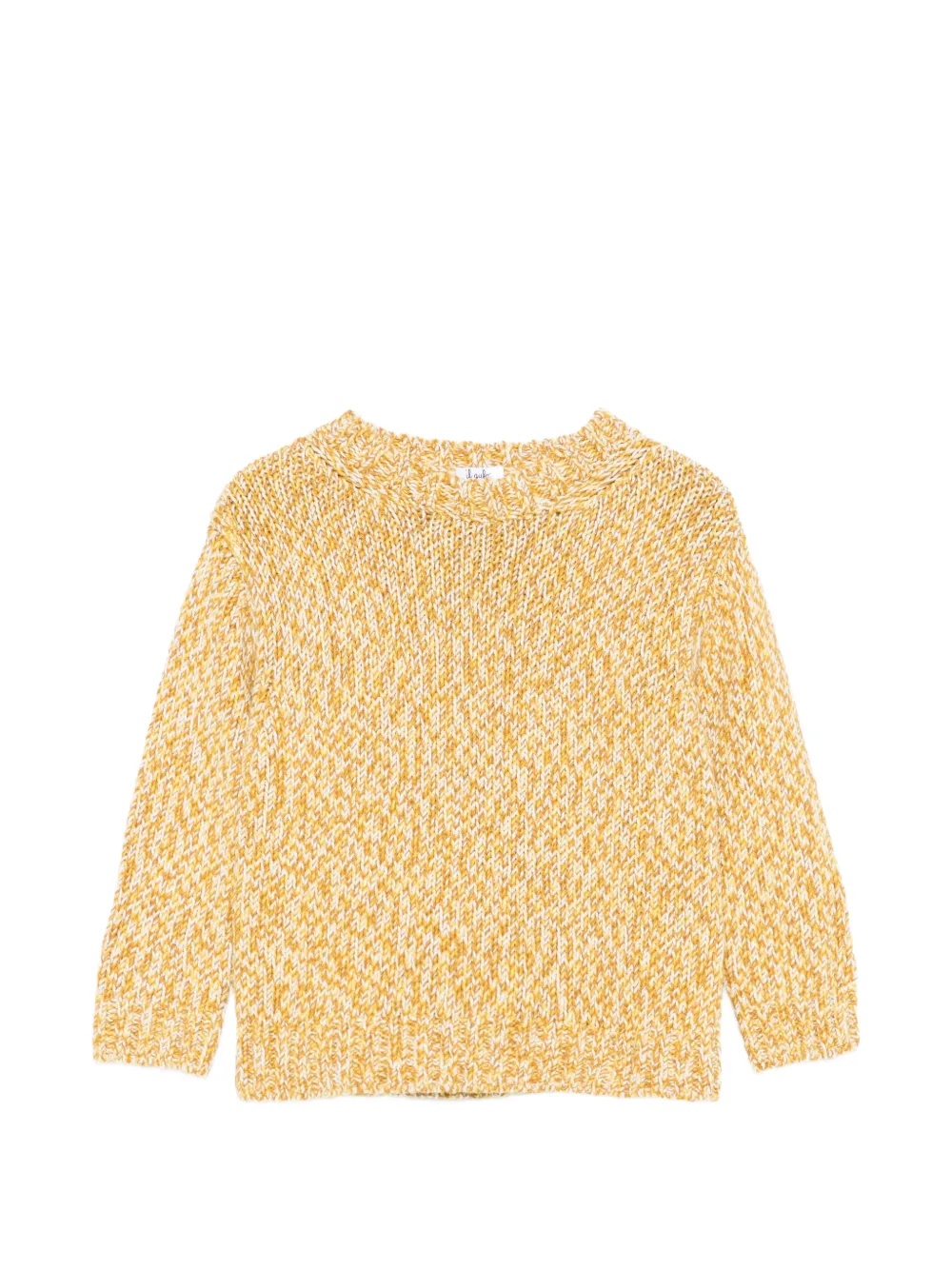 Il Gufo pull en maille épaisse - Jaune Il Gufo pull en maille épaisse - Jaune