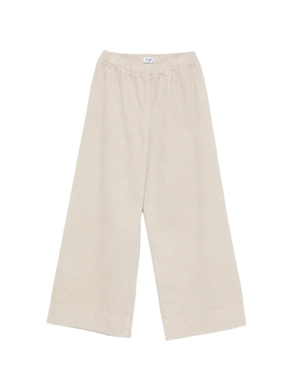 Il Gufo corduroy-effect wide-leg trousers - Toni neutri