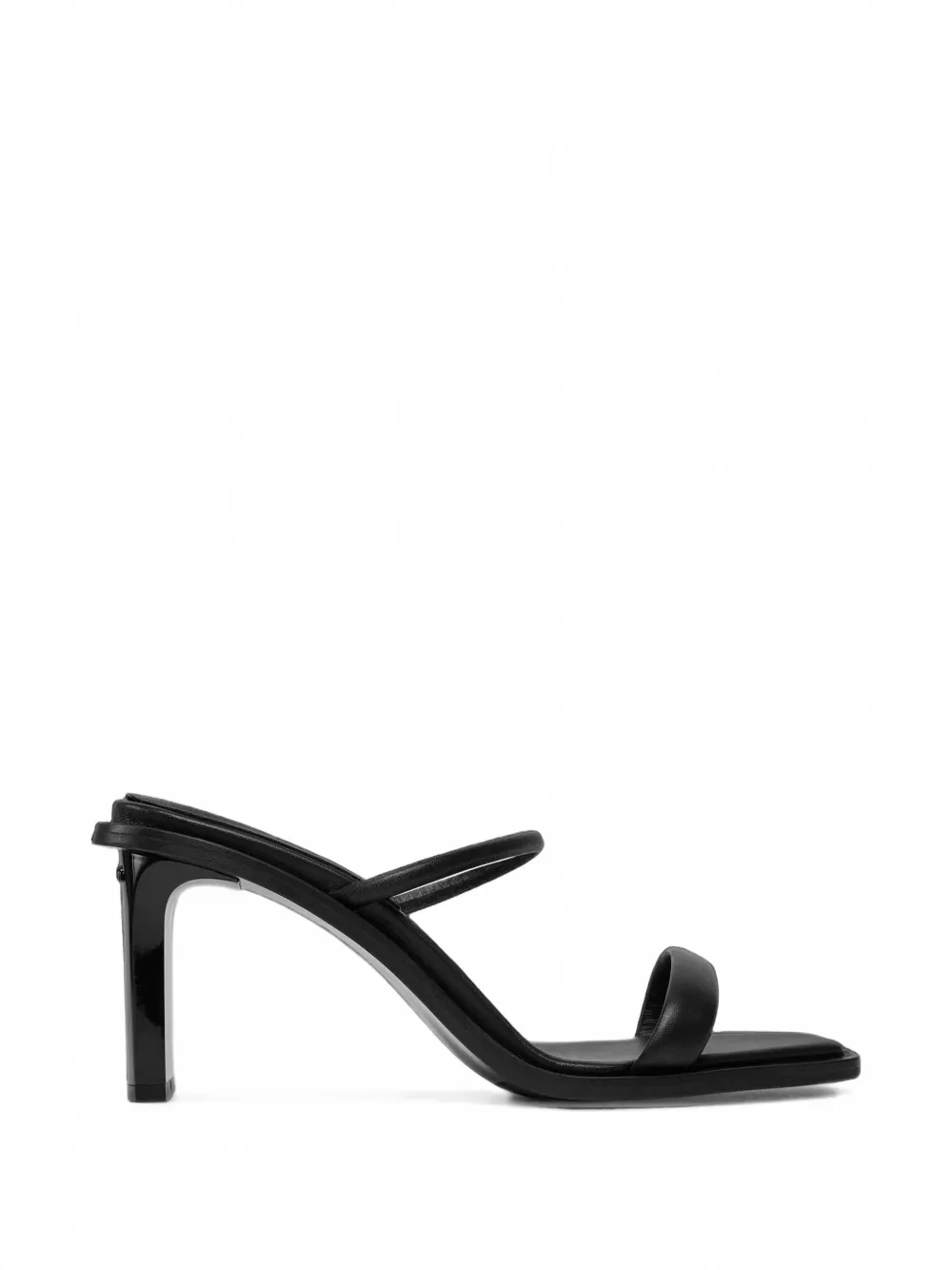 Calvin Klein Sandali con punta quadrata - Nero
