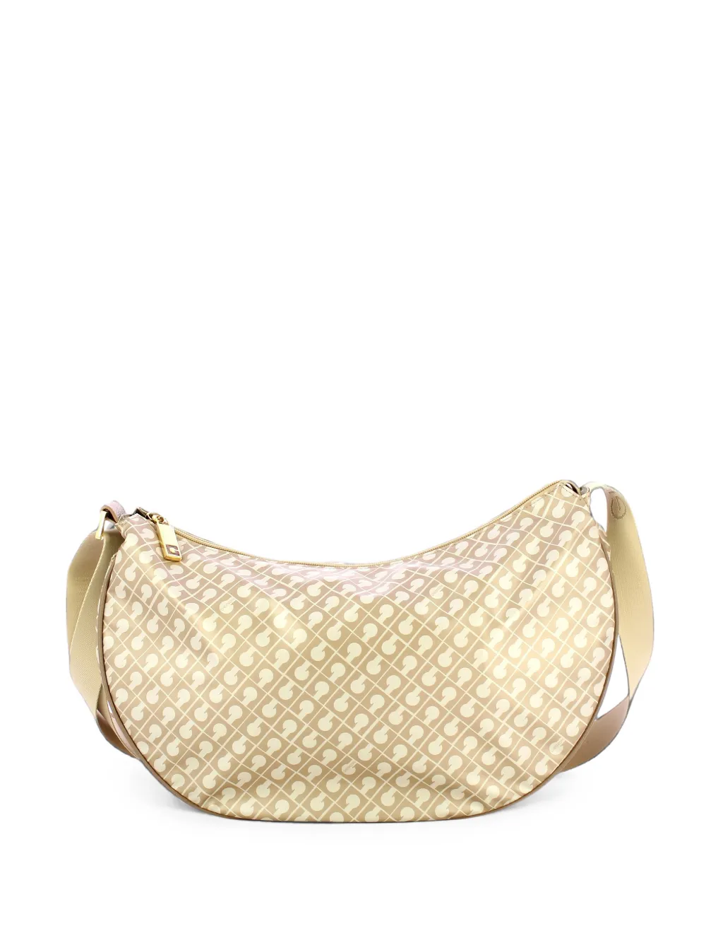 Gherardini Borsa a spalla piccola con monogramma - Toni neutri