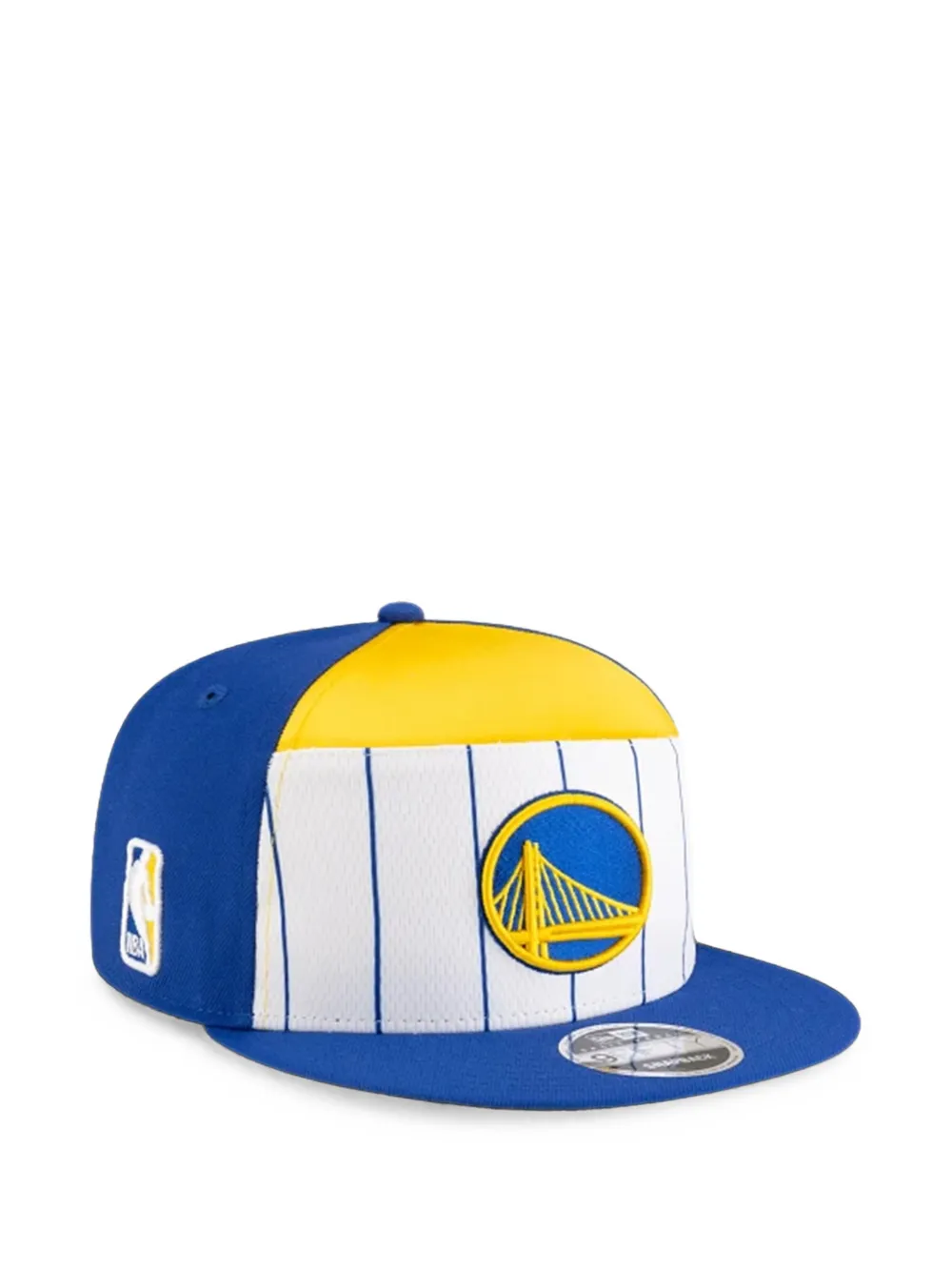 NEW ERA CAP Golden State Warriors 2025 Tip-Off Split Panel 9FIFTY Snapback pet Blauw