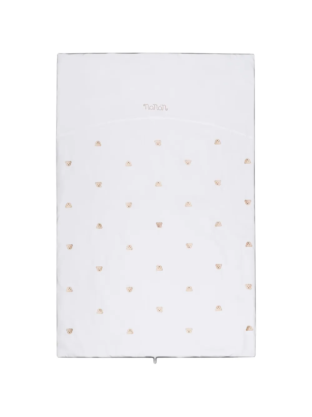 NANAN Teddy Tato blanket - Bianco
