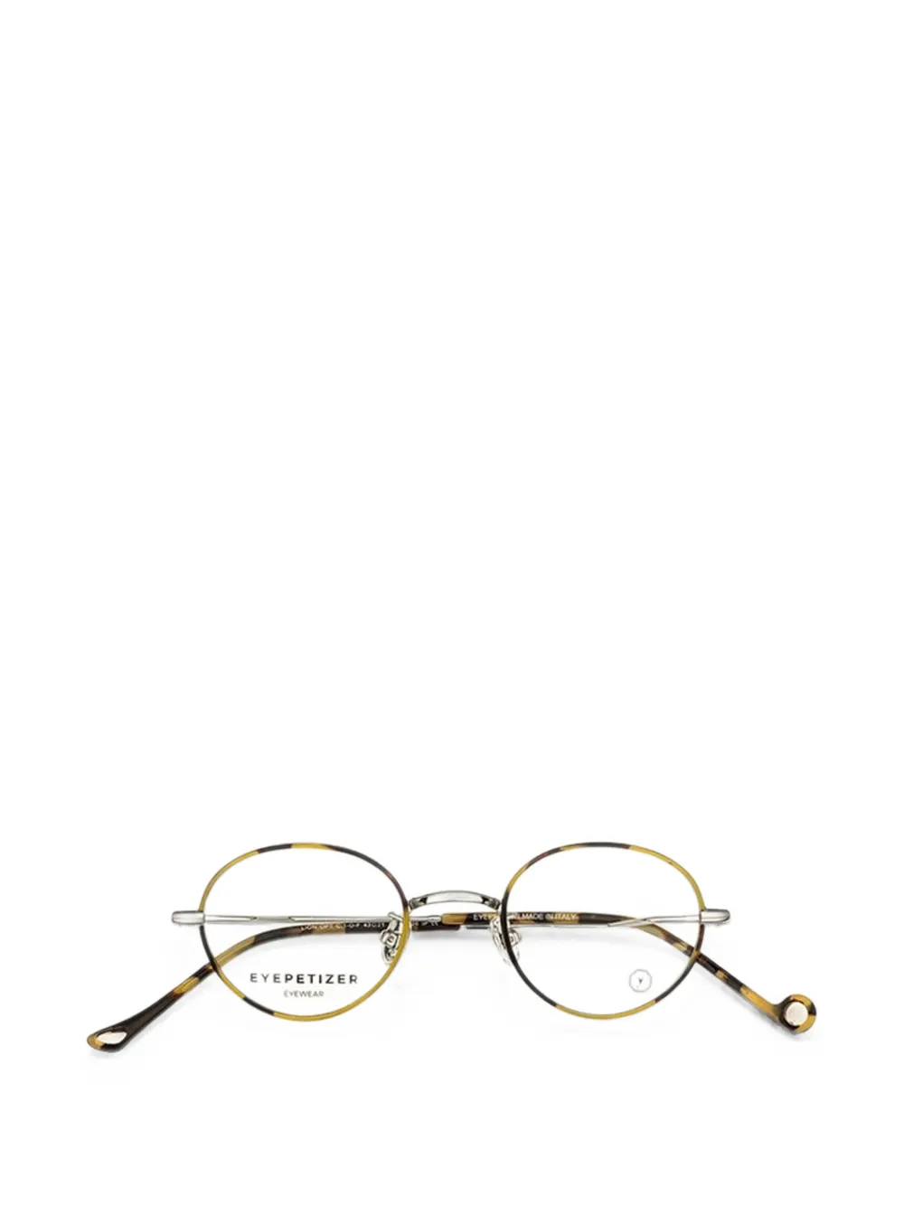 Eyepetizer Lion Vista round-frame glasses - Toni neutri