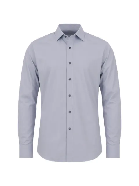 Bagutta spread-collar long-sleeved shirt