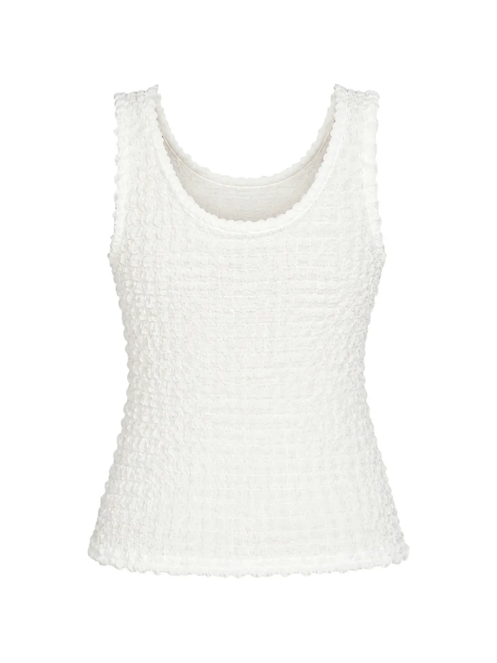 Enza Costa Dimension smocked tank top - Toni neutri