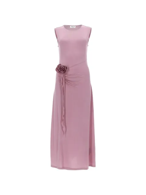 Baum Und Pferdgarten Jitske floral-appliqué ruched maxi dress