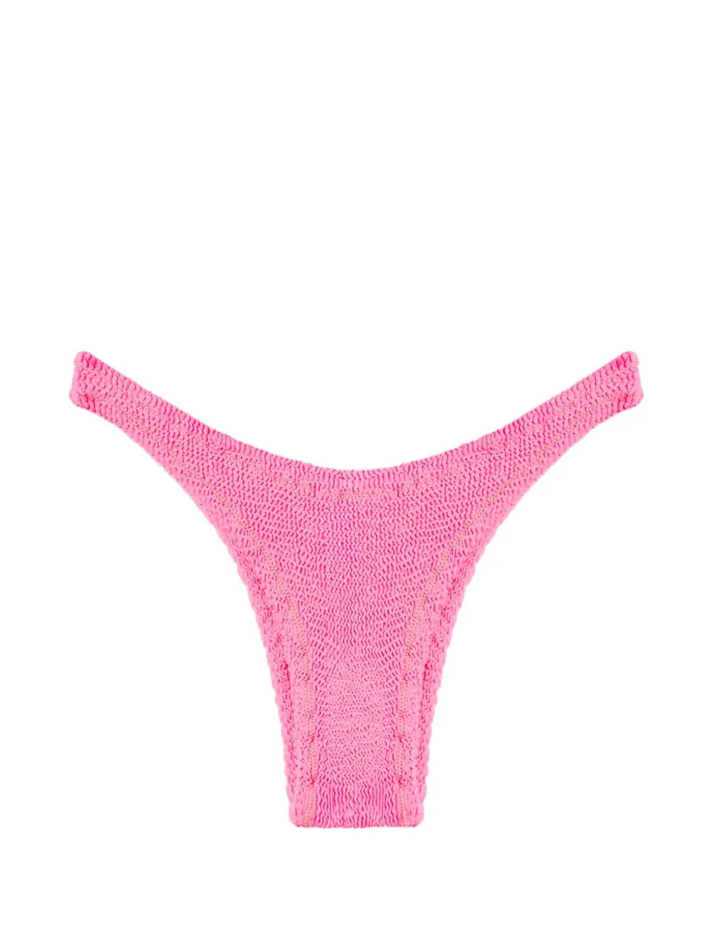 Reina Olga Ginny crinkled bikini bottoms - Rosa