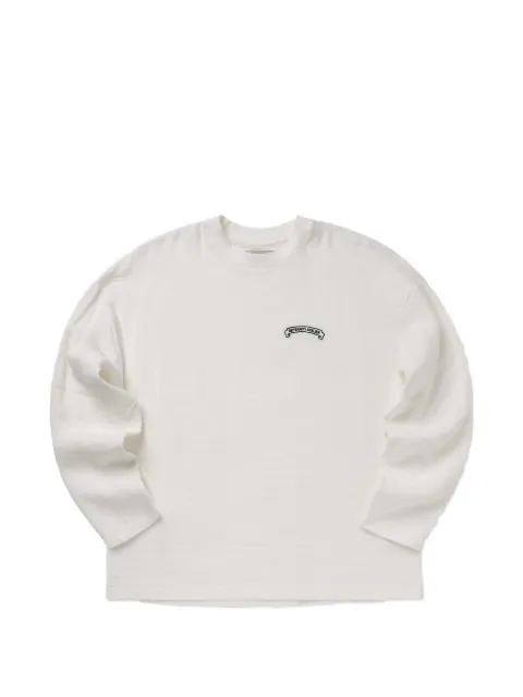 RETERNITY logo-print long-sleeve T-shirt