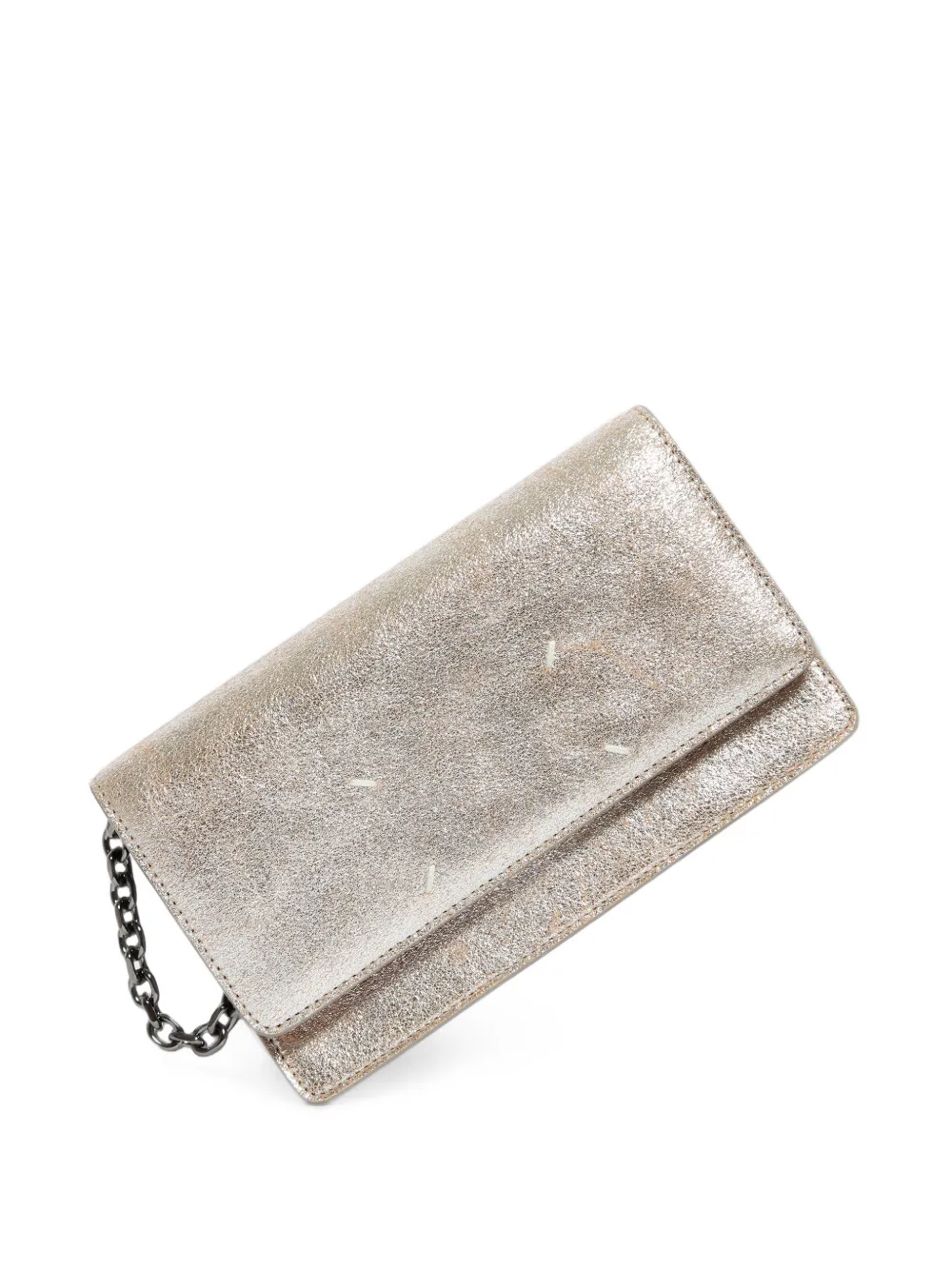 Maison Margiela four stitches chain wallet - Argento