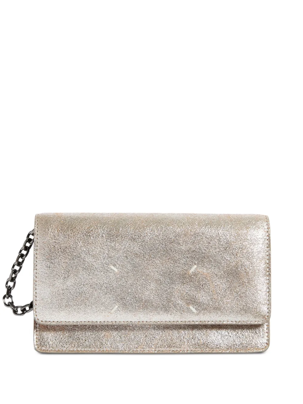Maison Margiela four stitches chain wallet - Argento