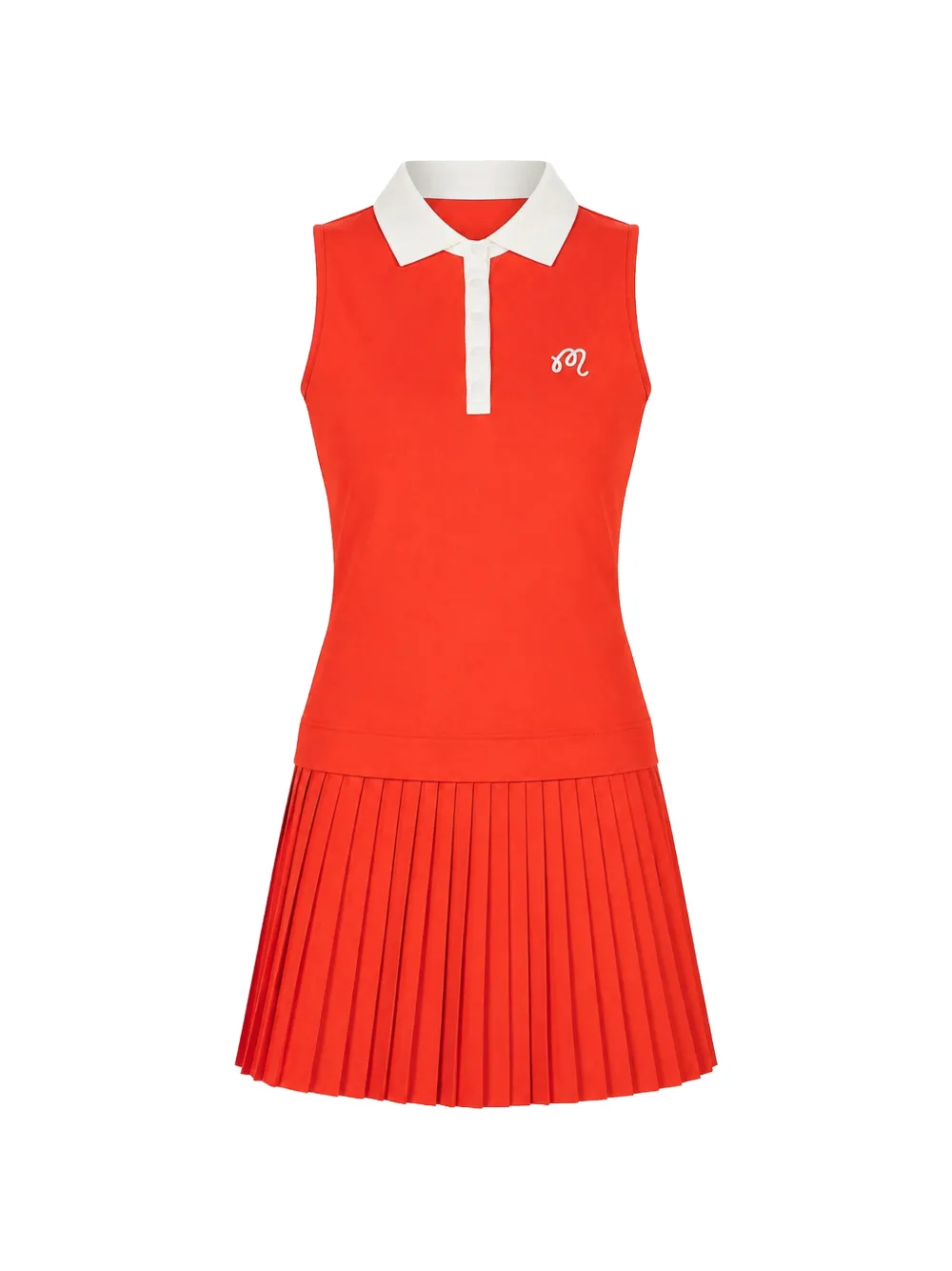 Malbon Golf Claudia sleeveless polo shirt · XS