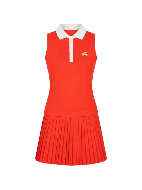 Malbon Golf Claudia sleeveless polo shirt