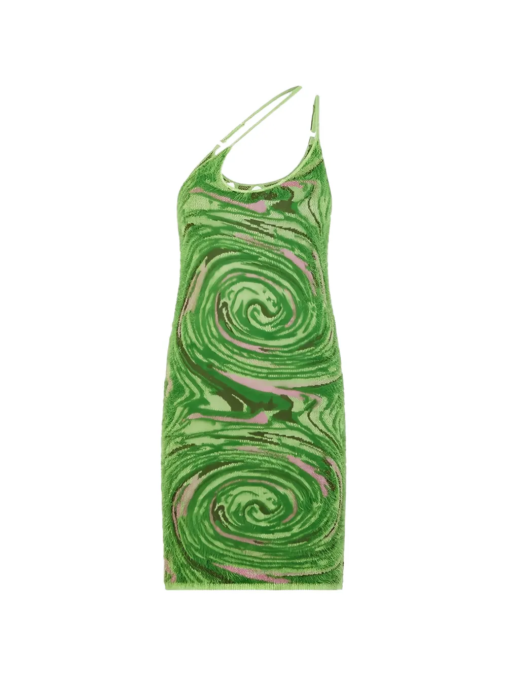 House of Sunny robe courte Hot Spring Hockney - Vert House of Sunny robe courte Hot Spring Hockney - Vert