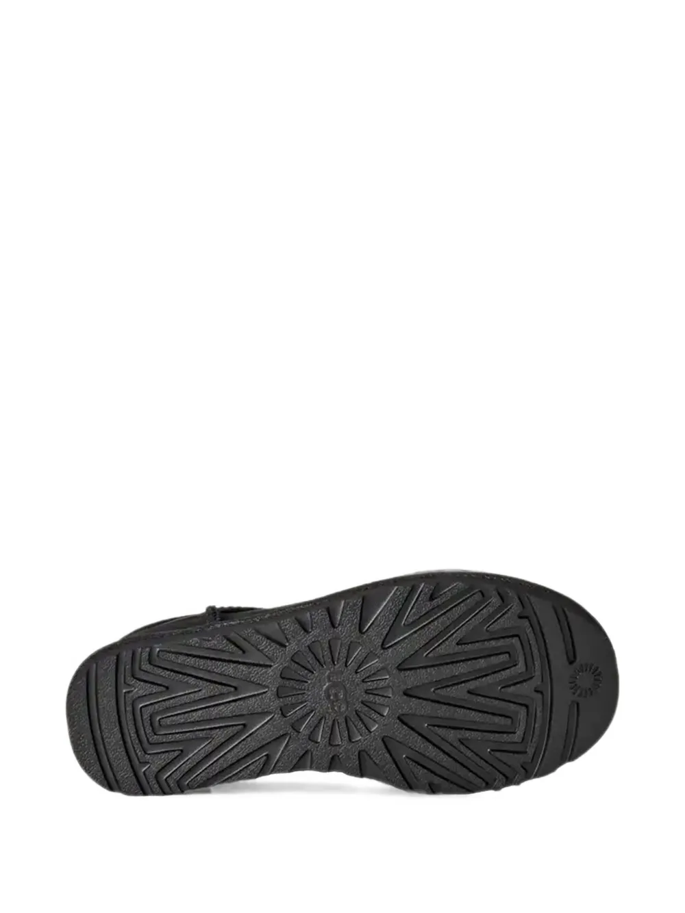 Ugg Classic Ultra Mini Ankle Boots In Black
