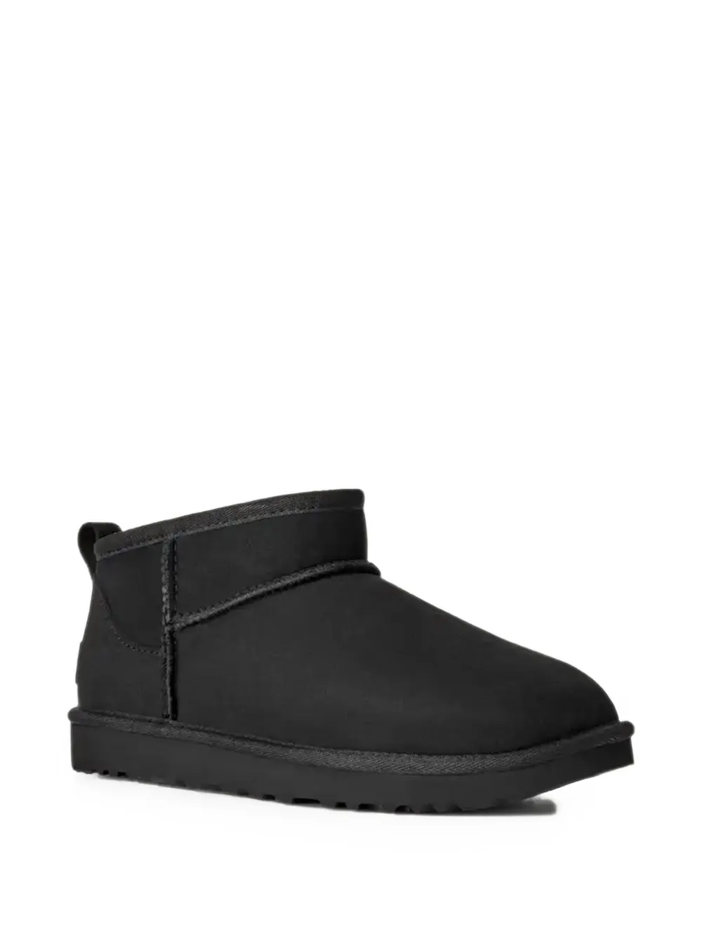Ugg Classic Ultra Mini Ankle Boots In Black
