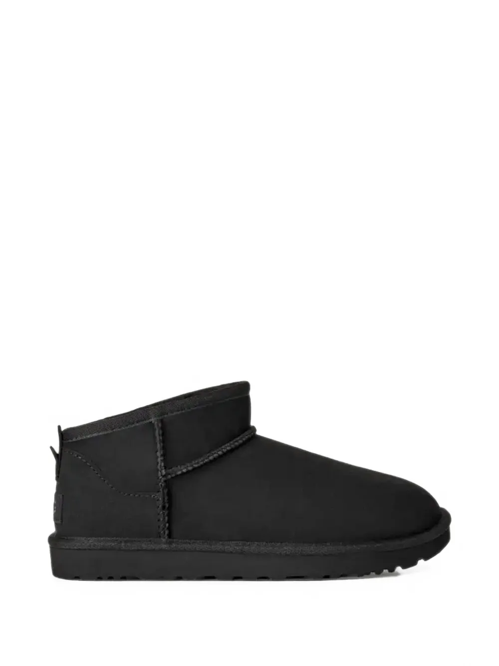 Ugg Classic Ultra Mini Ankle Boots In Black