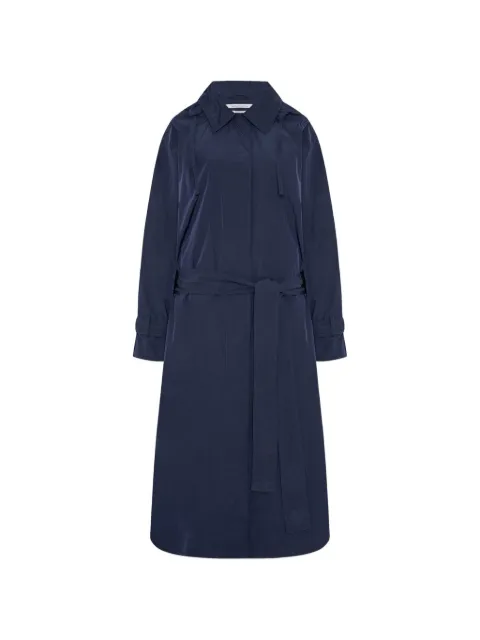 Another Tomorrow Trenchcoat mit Kapuze