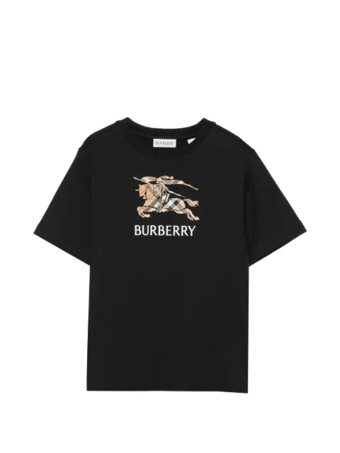 Burberry Kids Equestrian Knight Design T-shirt