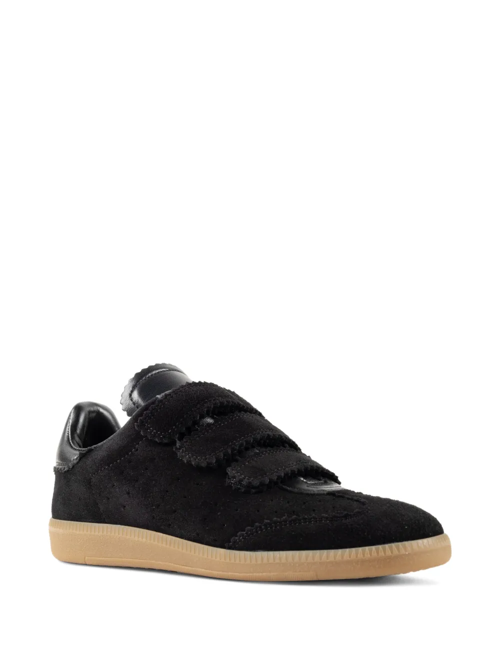 ISABEL MARANT Beth touch-strap sneakers Zwart