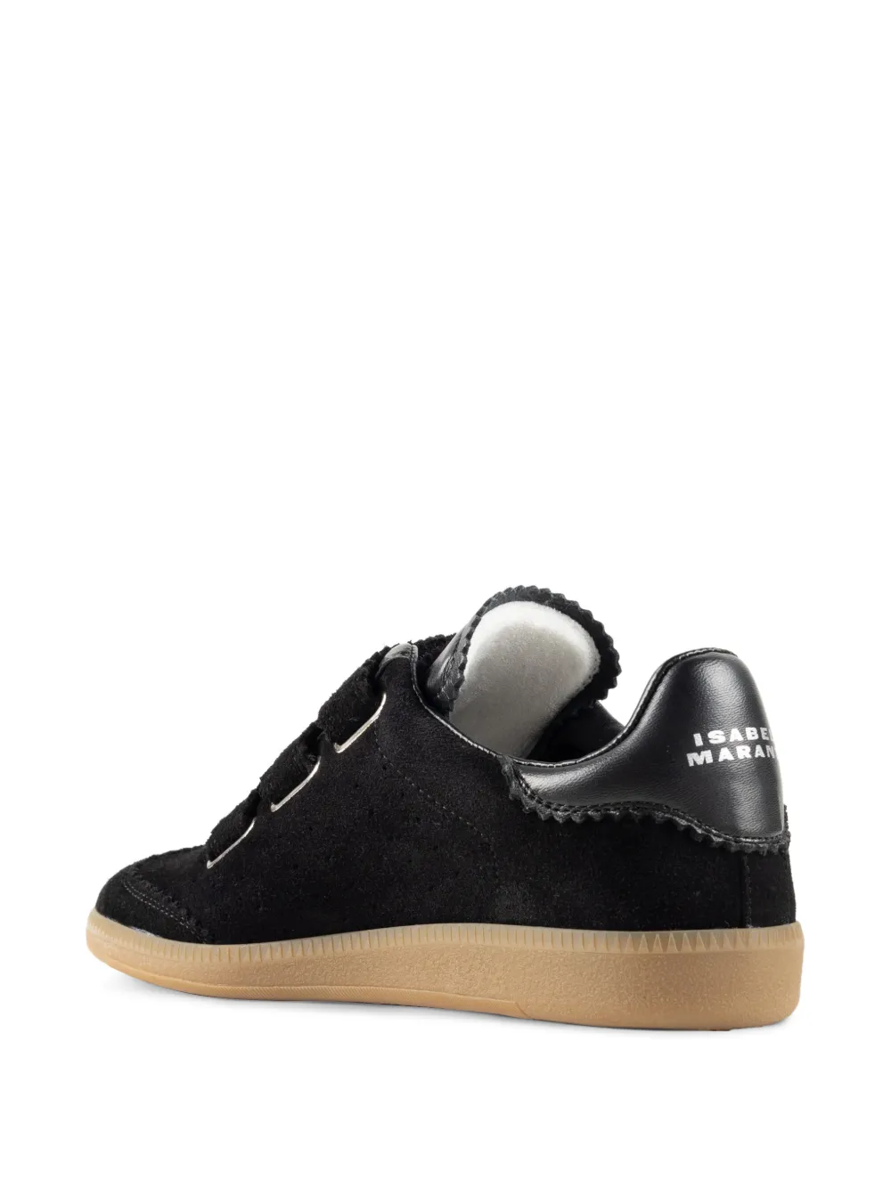 ISABEL MARANT Beth touch-strap sneakers Zwart