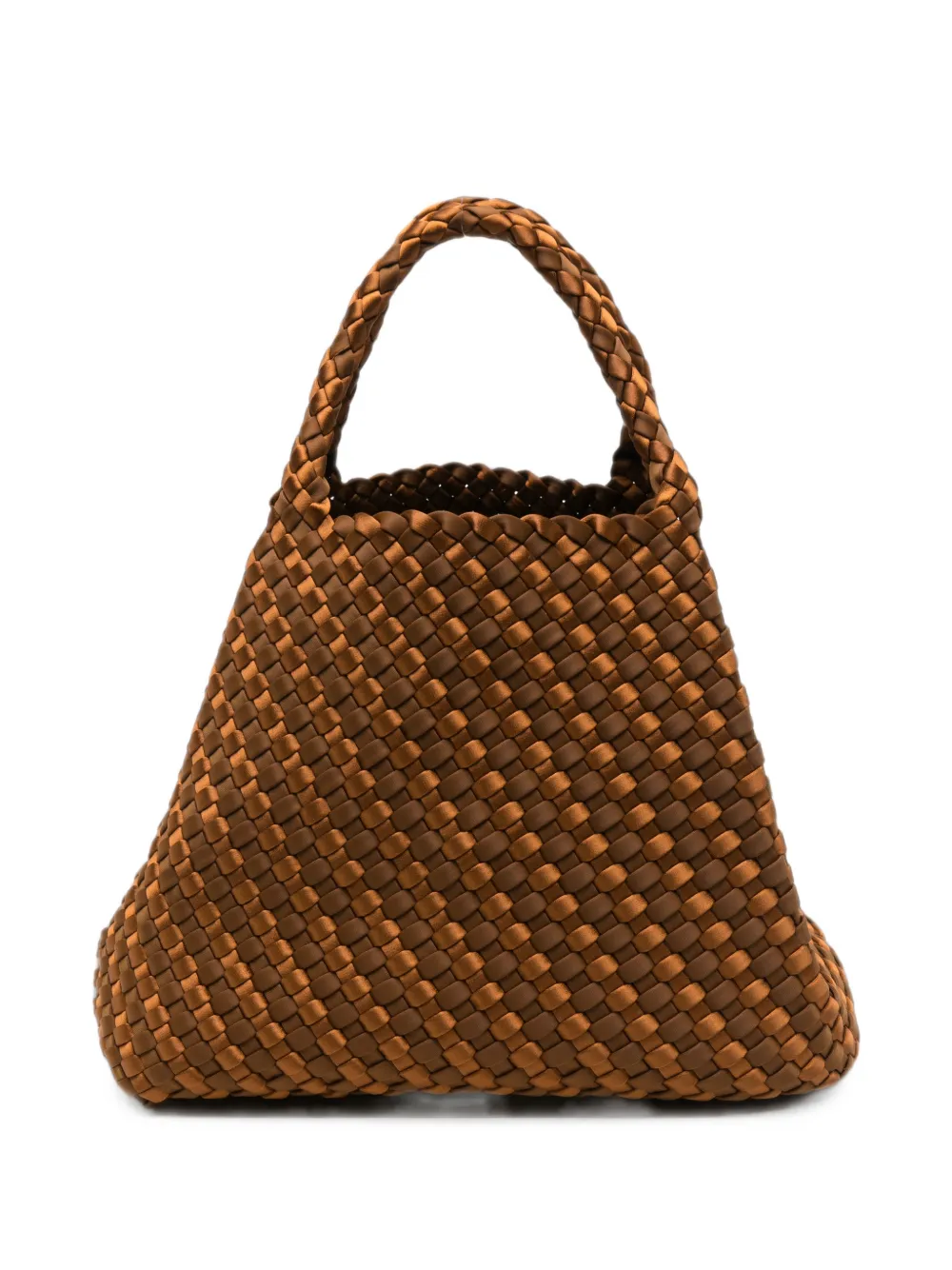 MARREA woven-stripe shoulder bag