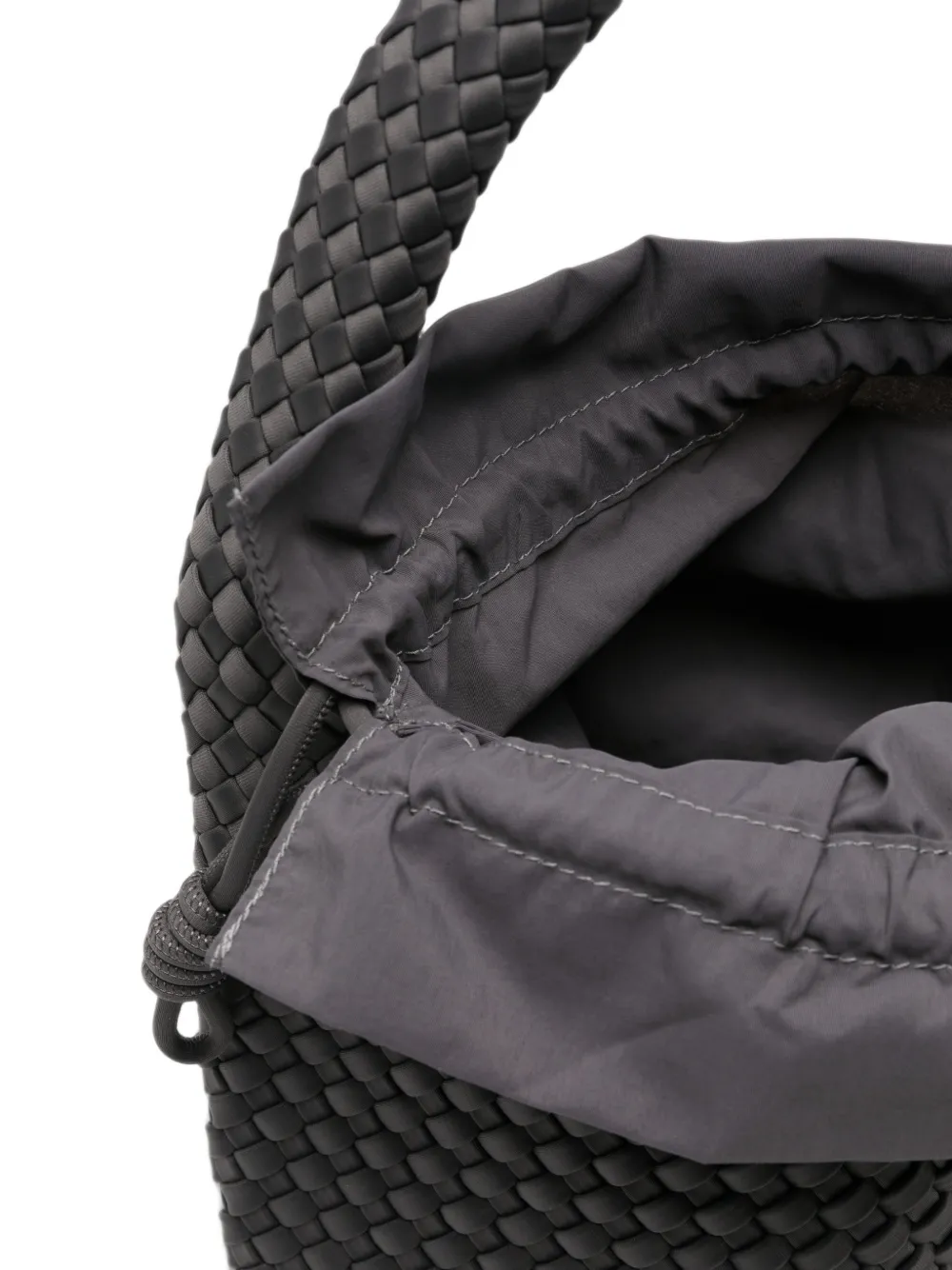 Marrea Woven Shoulder Bag In Black