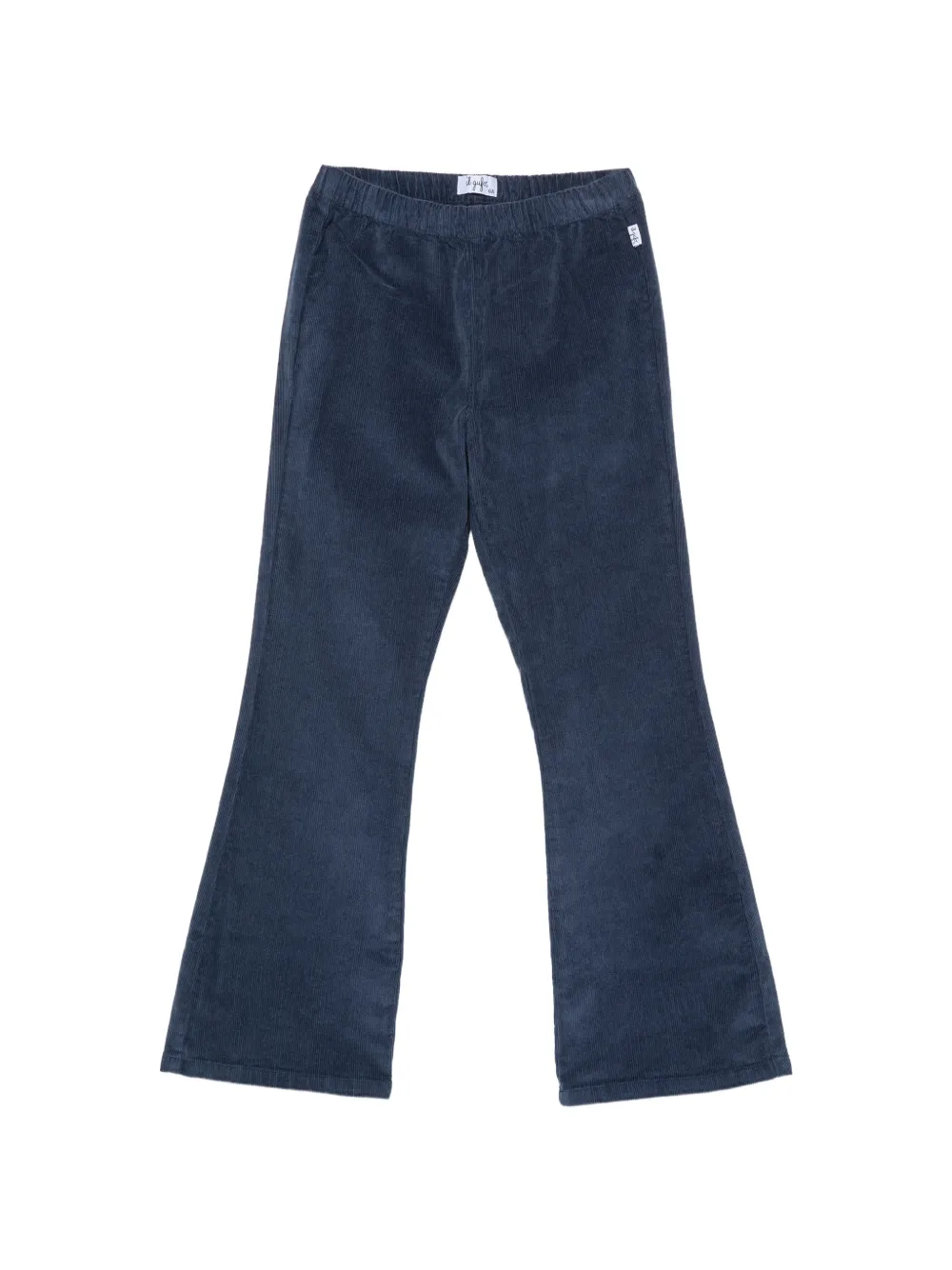Il Gufo corduroy flared trousers - Blu