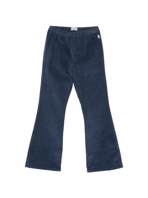 Il Gufo pantalon en velours côtelé à coupe évasée