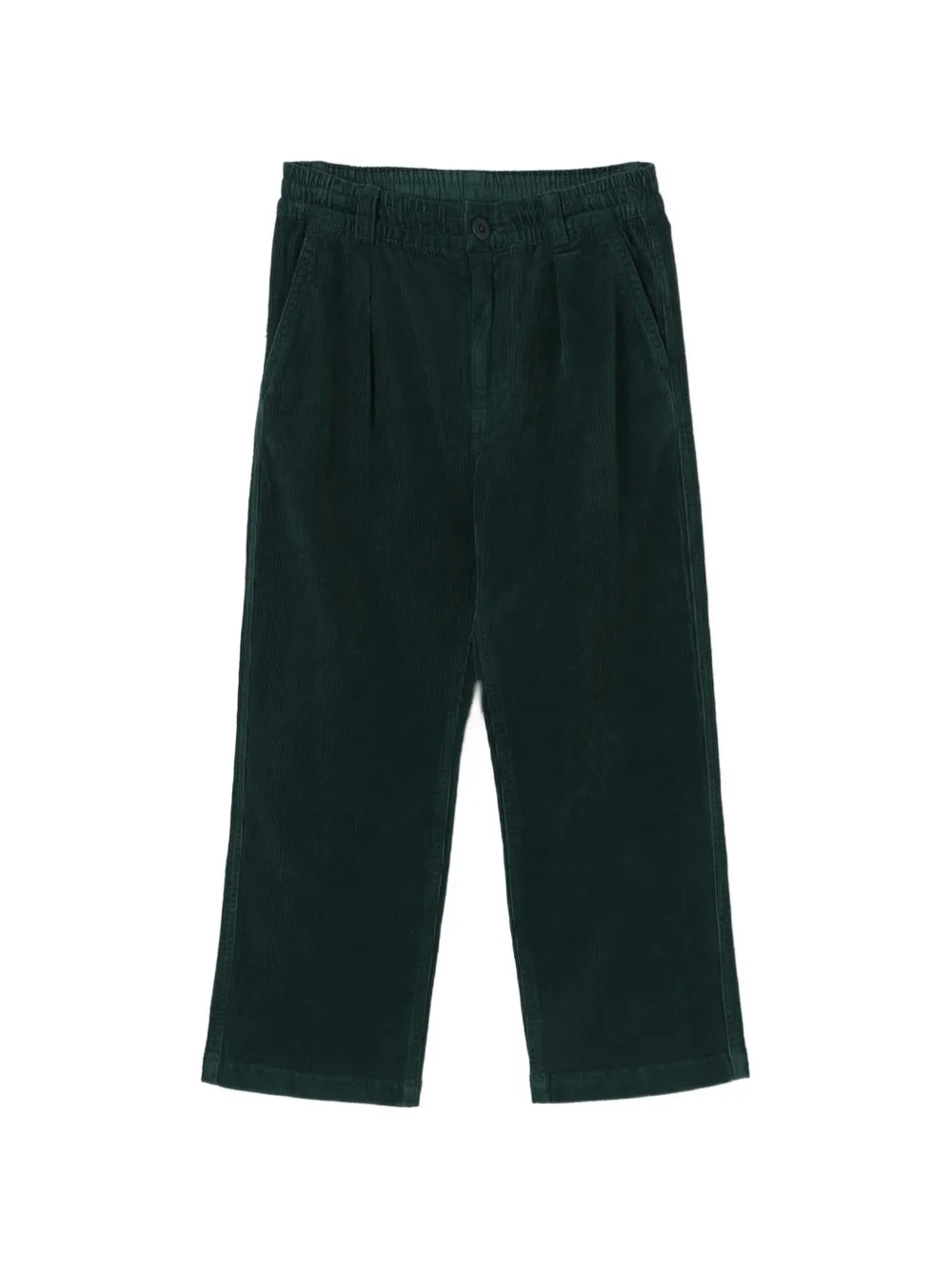 POLO RALPH LAUREN KIDS Pantaloni a coste con pieghe - Verde