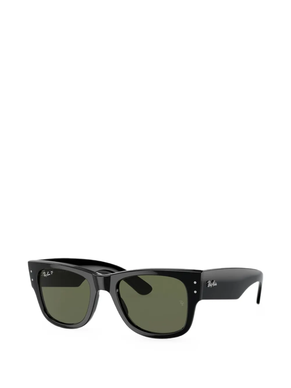 Ray-Ban Mega Wayfarer zonnebril met vierkant montuur Zwart