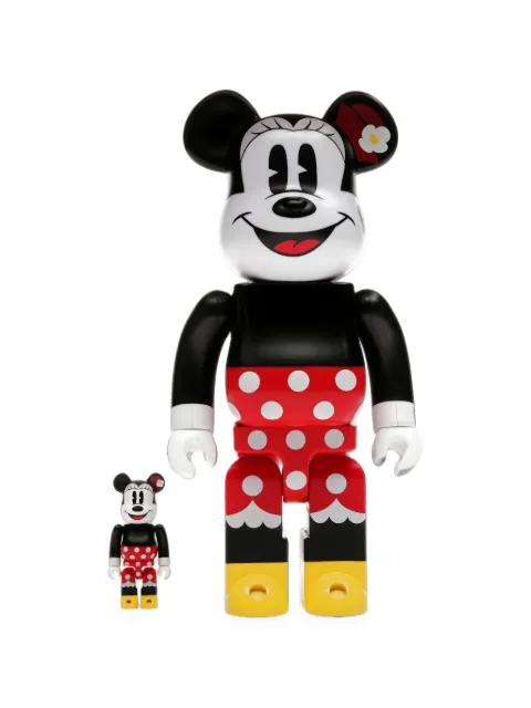 BearBrick x Disney Minnie Mouse set