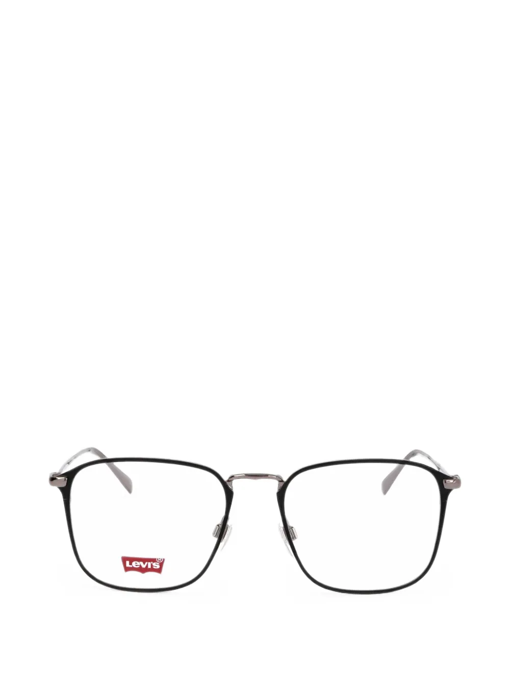 Levi's matte-finish geometric-frame glasses - Nero